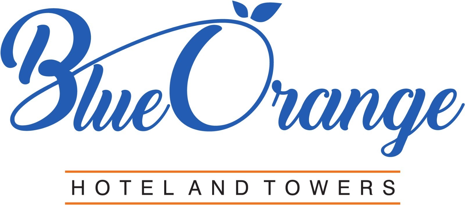 blue orange hotel Logo